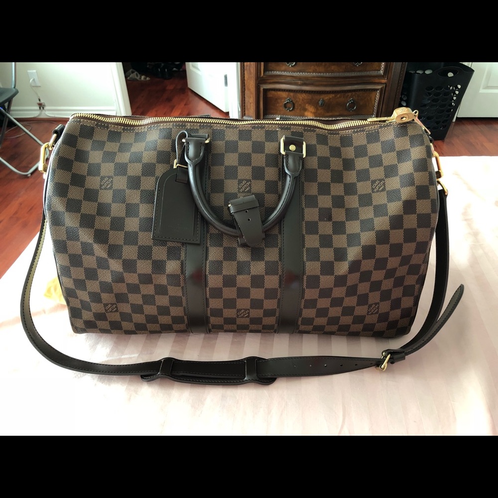 Louis Vuitton duffle bag